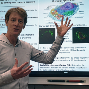Frédéric Pincet, chercheur CNRS au laboratoire de physique de l’École normale supérieure - PSL et lauréat de l'ERC Synergie 2020 